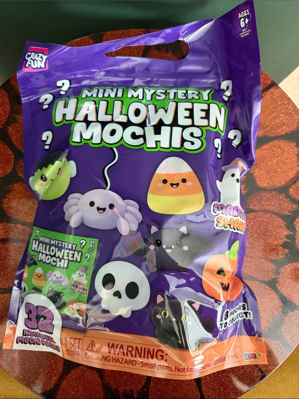 Crazy Fun RMS Halloween Mochis Blind Bag (32 Count)